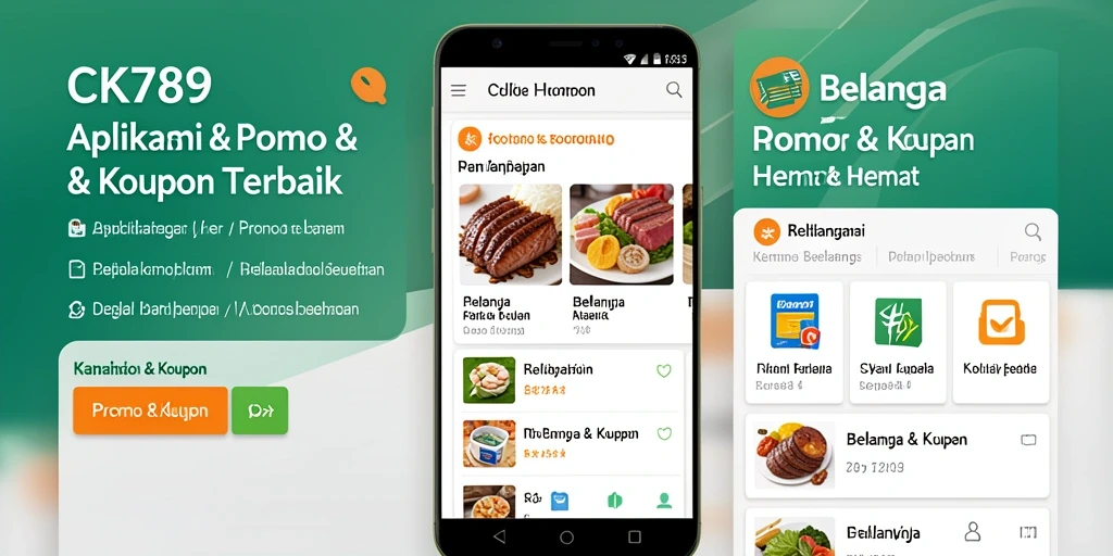 Tampilan antarmuka CK789 dengan kupon dan promo yang menarik.