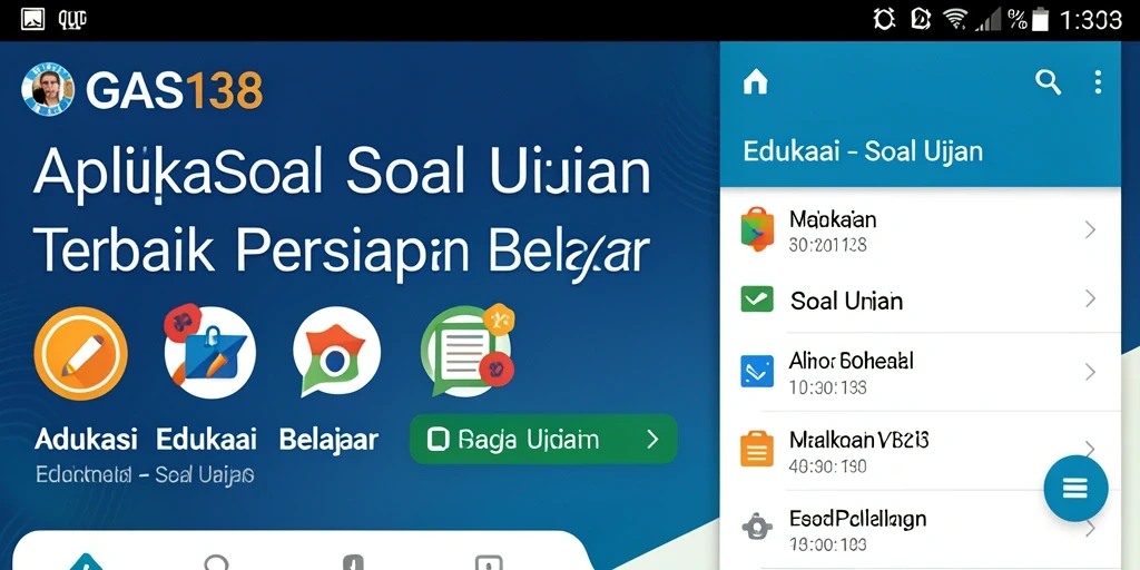 Antarmuka pengguna GAS138 yang intuitif dan interaktif.