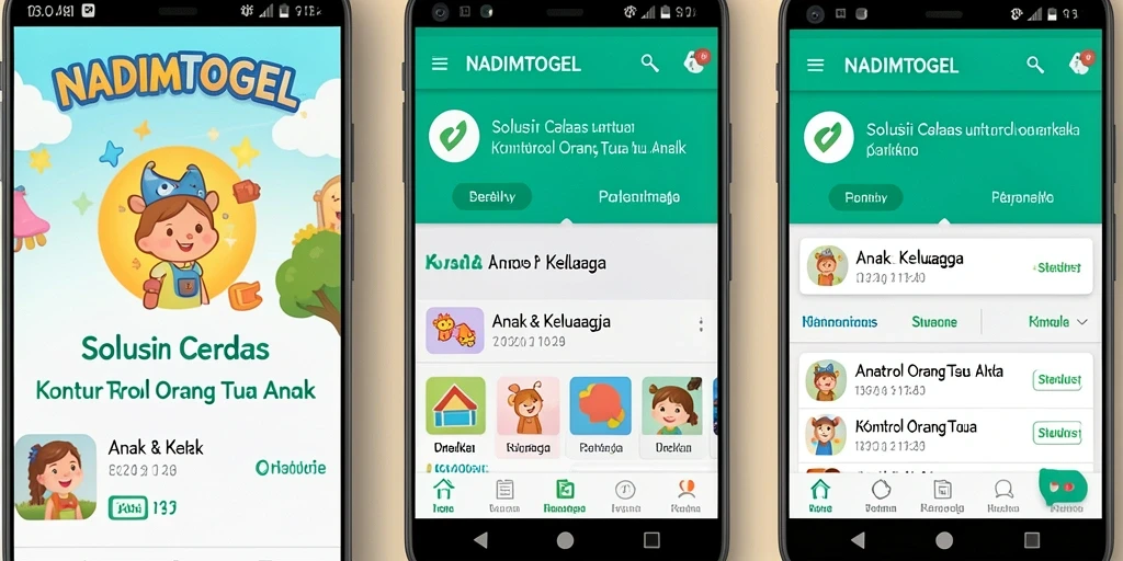 Tampilan antarmuka NADIMTOGEL yang intuitif dan informatif.