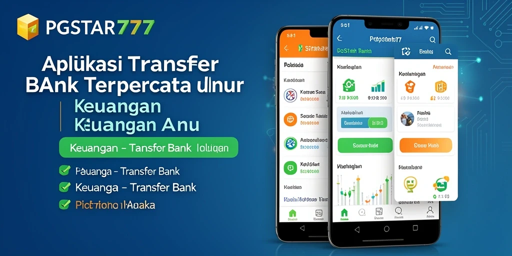 Tampilan antarmuka PGSTAR777 yang memudahkan pengguna dalam melakukan transfer.